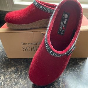 Haflinger Wool Clogs